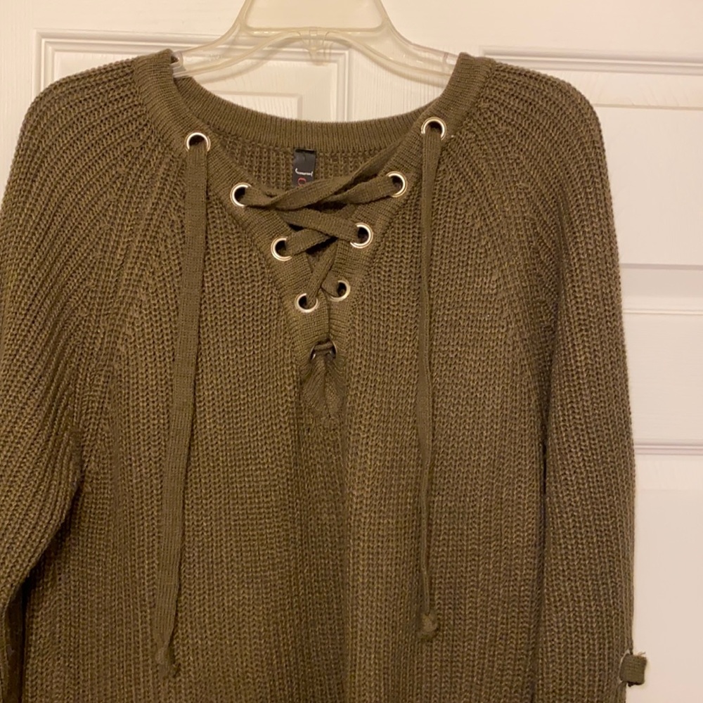 Thin Sweater, Army green